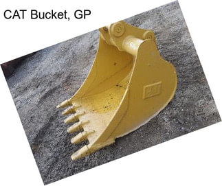 CAT Bucket, GP