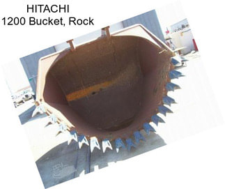 HITACHI 1200 Bucket, Rock