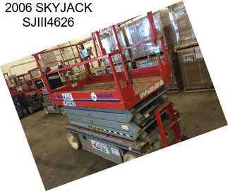 2006 SKYJACK SJIII4626