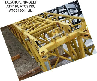 TADANO/LINK-BELT ATF110, ATC3130, ATC3130-II Jib