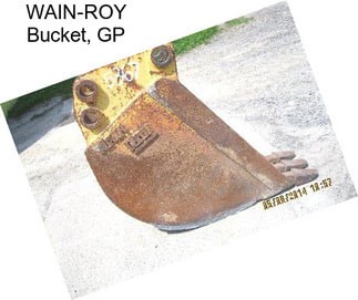 WAIN-ROY Bucket, GP