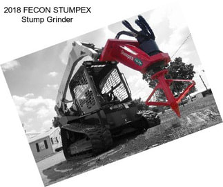 2018 FECON STUMPEX Stump Grinder