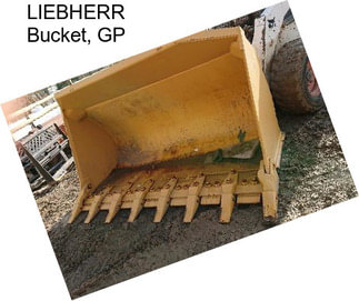 LIEBHERR Bucket, GP