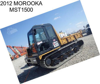 2012 MOROOKA MST1500