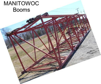 MANITOWOC Booms