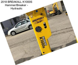 2018 BREAKALL K1000S Hammer/Breaker - Hydraulic