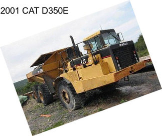 2001 CAT D350E