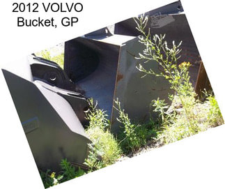 2012 VOLVO Bucket, GP