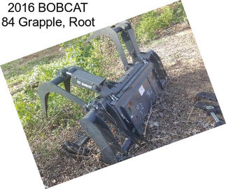 2016 BOBCAT 84 Grapple, Root