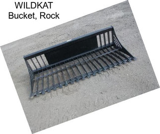 WILDKAT Bucket, Rock