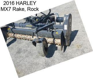 2016 HARLEY MX7 Rake, Rock