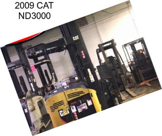 2009 CAT ND3000