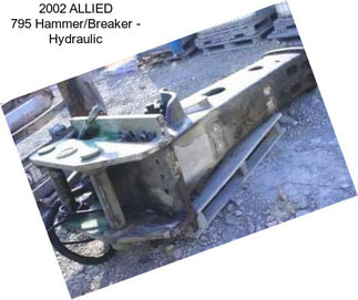 2002 ALLIED 795 Hammer/Breaker - Hydraulic