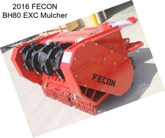 2016 FECON BH80 EXC Mulcher