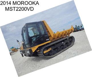 2014 MOROOKA MST2200VD