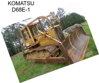 KOMATSU D68E-1