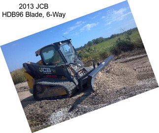 2013 JCB HDB96 Blade, 6-Way