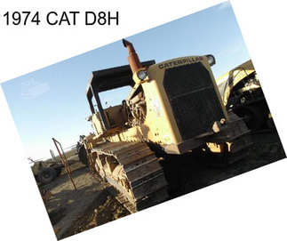 1974 CAT D8H