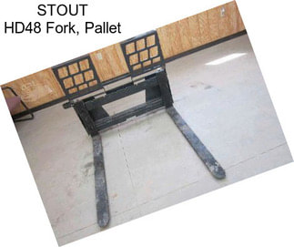 STOUT HD48 Fork, Pallet