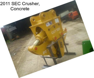 2011 SEC Crusher, Concrete