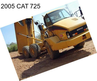 2005 CAT 725