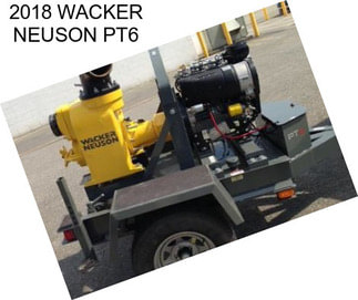 2018 WACKER NEUSON PT6