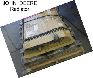 JOHN  DEERE Radiator