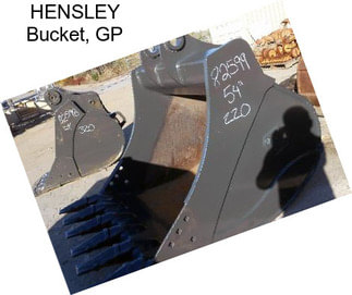 HENSLEY Bucket, GP