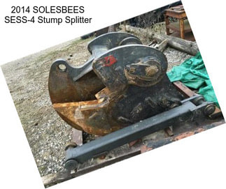 2014 SOLESBEES SESS-4 Stump Splitter