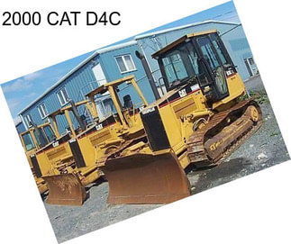 2000 CAT D4C