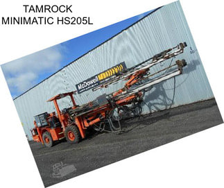 TAMROCK MINIMATIC HS205L