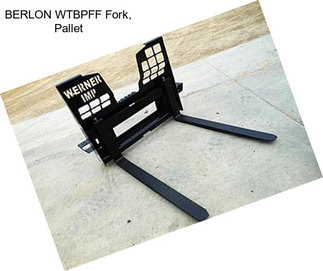 BERLON WTBPFF Fork, Pallet