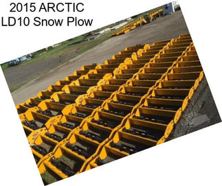 2015 ARCTIC LD10 Snow Plow