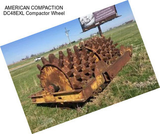 AMERICAN COMPACTION DC48EXL Compactor Wheel