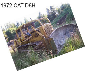 1972 CAT D8H