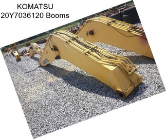 KOMATSU 20Y7036120 Booms