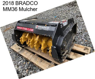 2018 BRADCO MM36 Mulcher
