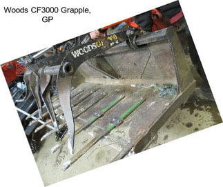 Woods CF3000 Grapple, GP