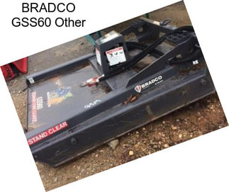 BRADCO GSS60 Other