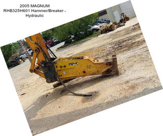 2005 MAGNUM RHB325H601 Hammer/Breaker - Hydraulic