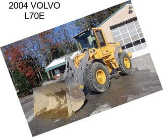 2004 VOLVO L70E