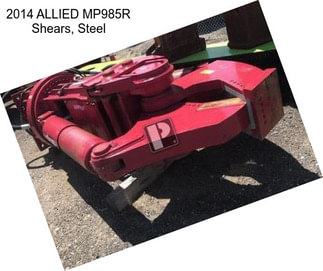 2014 ALLIED MP985R Shears, Steel