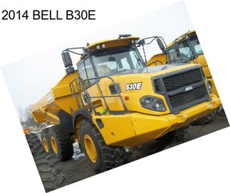 2014 BELL B30E