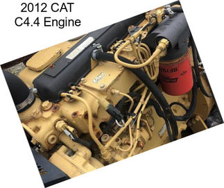 2012 CAT C4.4 Engine