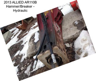 2013 ALLIED AR110B Hammer/Breaker - Hydraulic