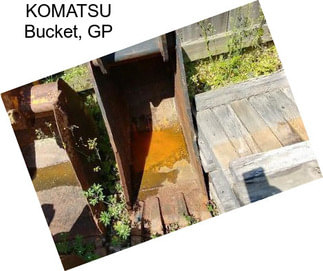 KOMATSU Bucket, GP