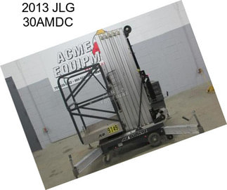 2013 JLG 30AMDC