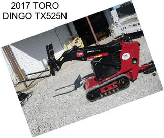 2017 TORO DINGO TX525N