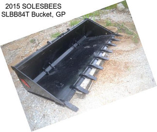 2015 SOLESBEES SLBB84T Bucket, GP