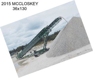 2015 MCCLOSKEY 36x130